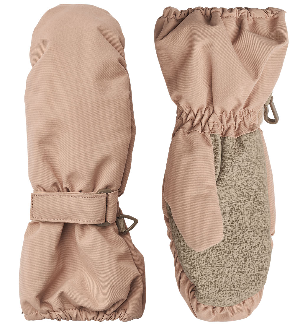 Wheat Mittens - Mittens Tech - Rose Dawn