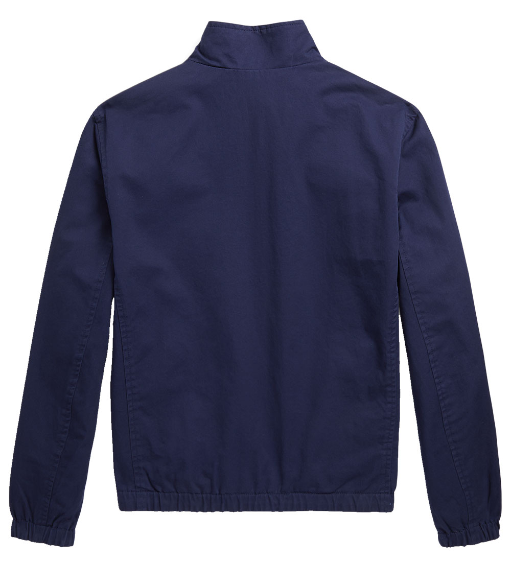 Polo Ralph Lauren Jacket - Reversible - Blue Check/Navy w. Print
