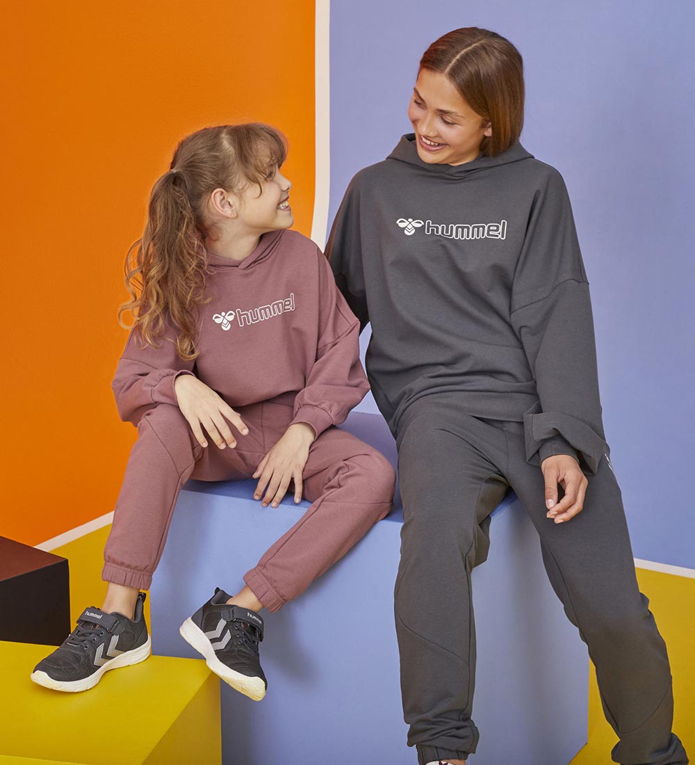 Hummel Hoodie - hmlOctova - Rose Brown