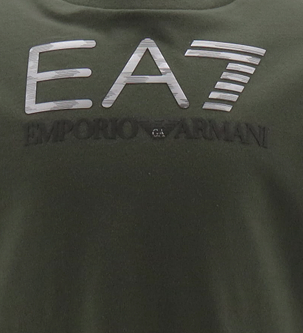 EA7 T-shirt - Duffel Bag w. Silver