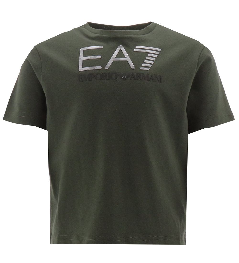 EA7 T-shirt - Duffel Bag w. Silver