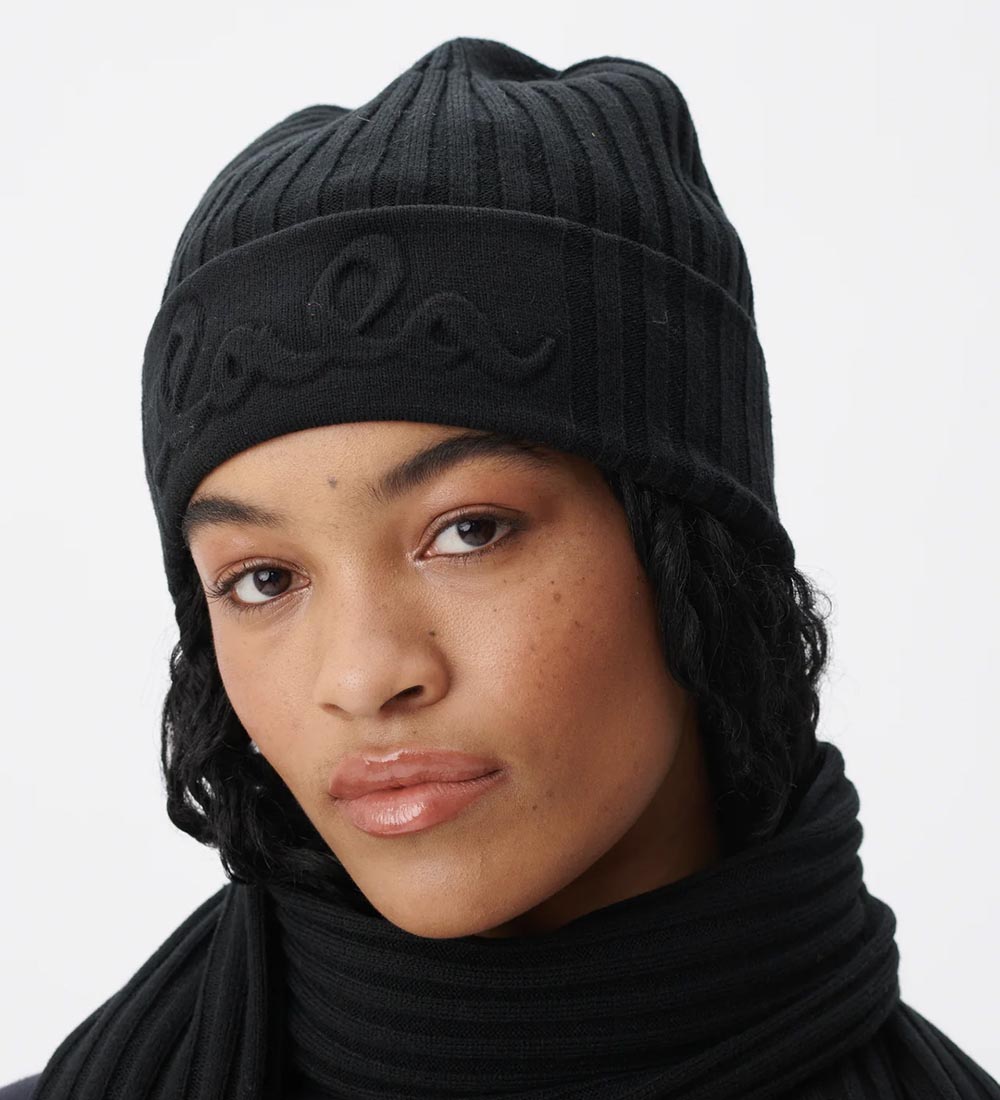 Lala Berlin Beanie - Wool/Acrylic - Lissa - Black