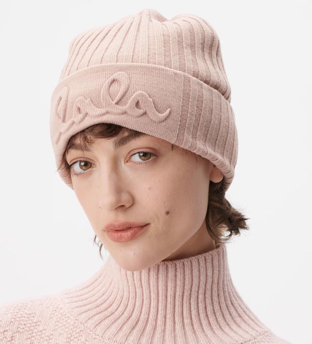 Lala Berlin Beanie - Wool/Acrylic - Lissa - Rosewater