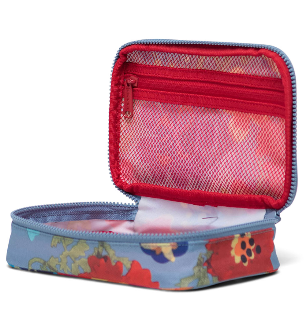 Herschel Pencil Case - Heritage - EcoSystem - Paper Flowers/Fade
