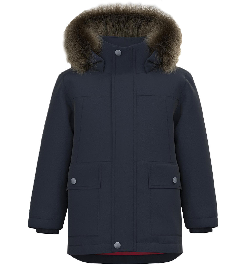 Name It Vinterjacka - NmmMarlin Parka - Dark Sapphire