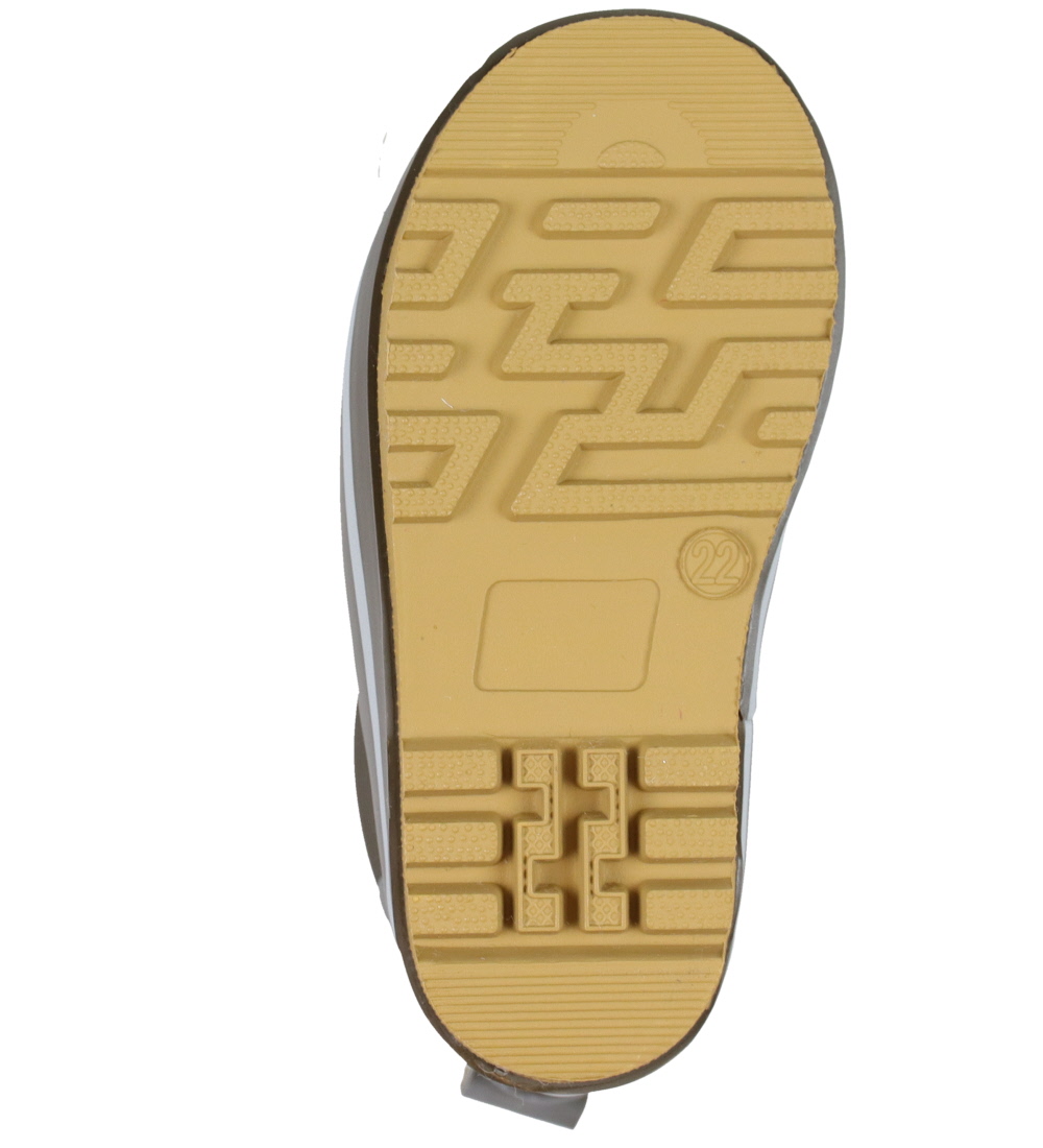Mikk-Line Rubber Boots w. Lining - Card - Kelp