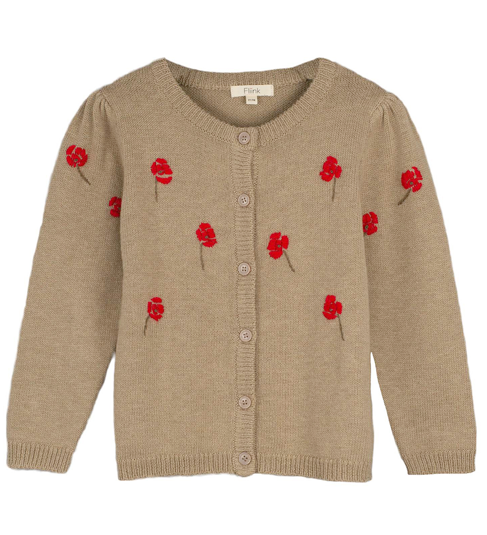 Fliink Cardigan - Knitted - Poppy - Amphora