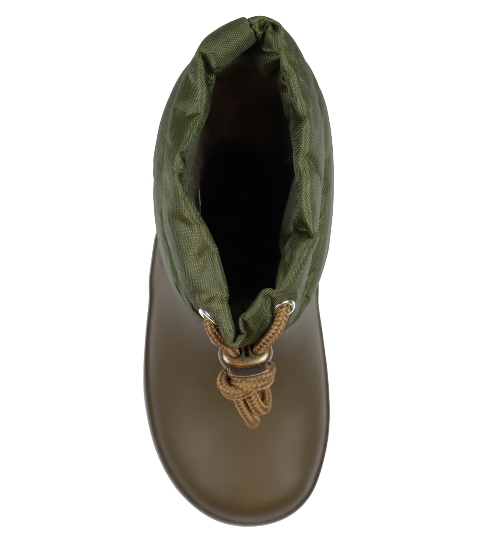Mikk-Line Rubber Boots w. Lining - Kelp