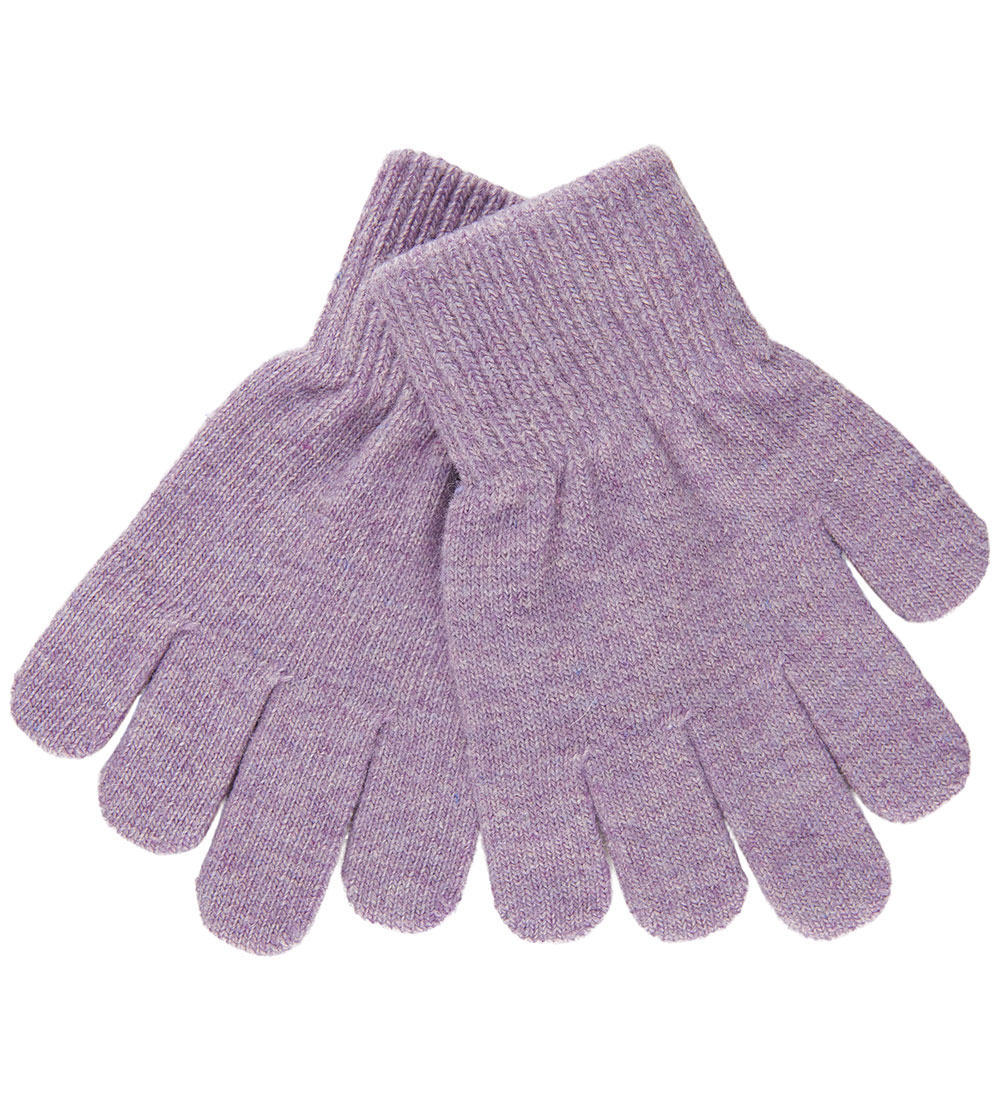 Mikk-Line Gloves - Wool/Polyamide - 3-Pack - Dark Mint/Slate Bla