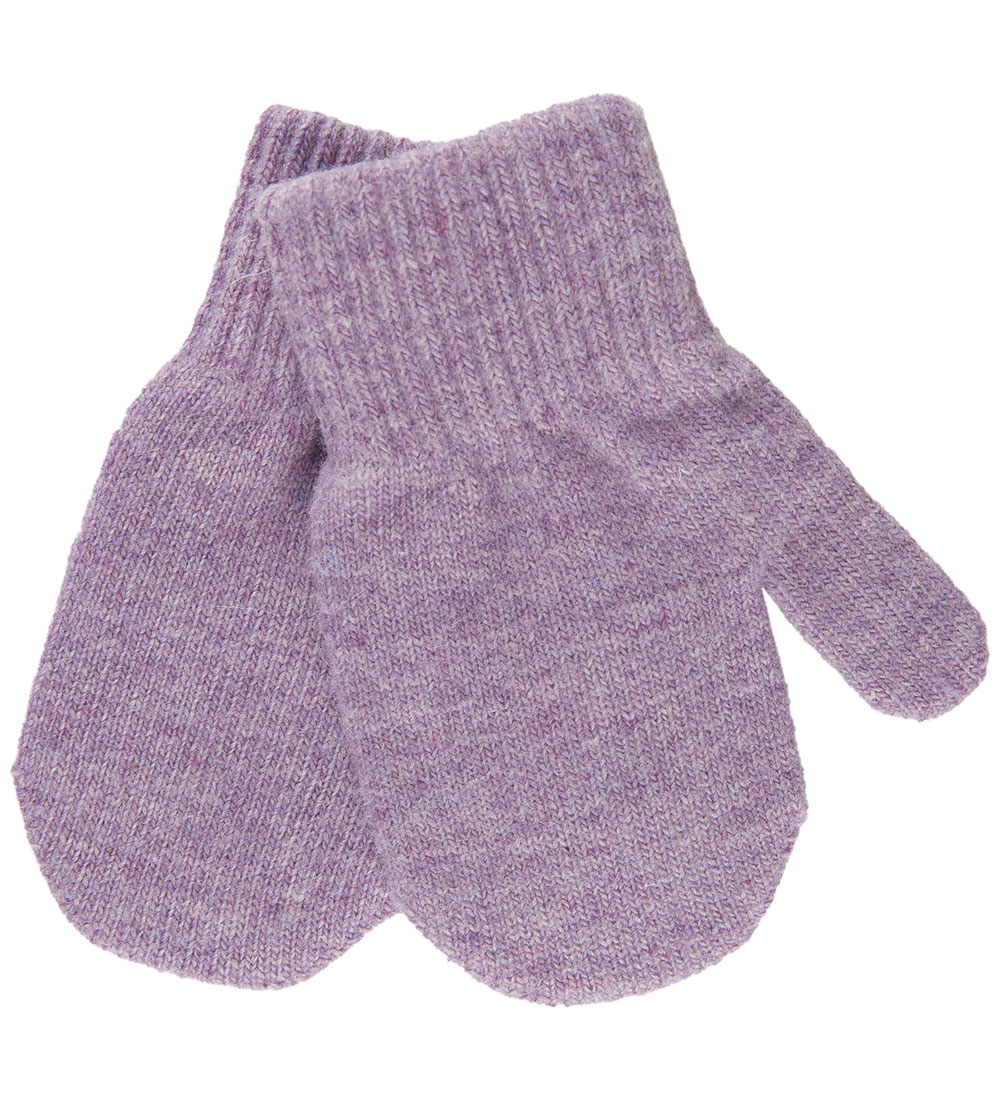Mikk-Line Mittens - Wool/Polyamide - 3-Pack - Dark Mint/Slate Bl