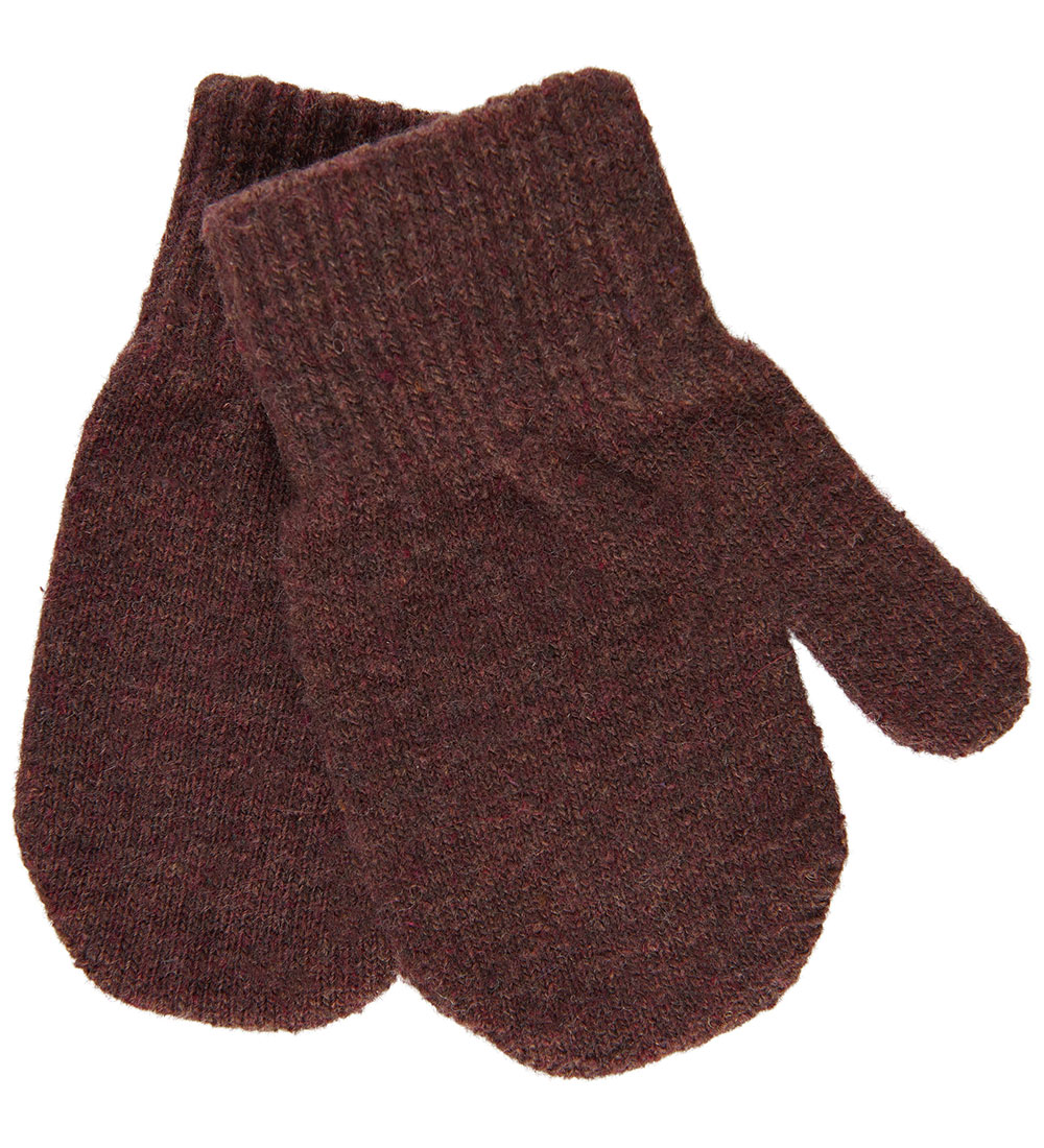 Mikk-Line Mittens - Wool/Polyamide - 3-Pack - Dark Mint/Slate Bl