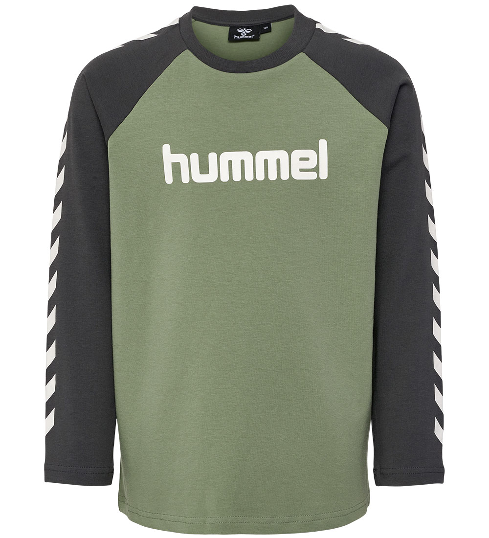 Hummel Blouse - hmlBOYS - Oil Green