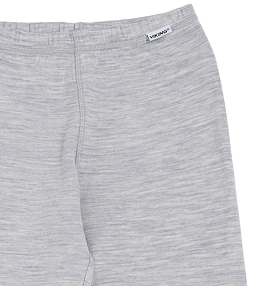 Viking Leggings - Base Layer - Wool - Light Grey