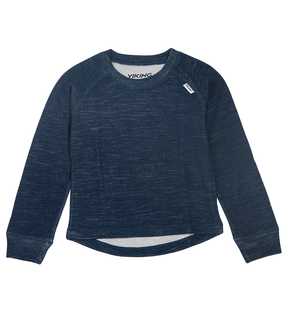 Viking Blouse - Base Layer - Wool - Navy
