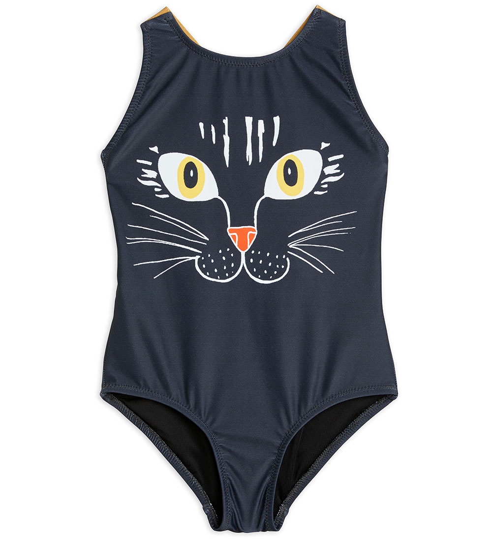 Maillot de Bain Mini Rodini - UV50+ - CAT Visage - Multi