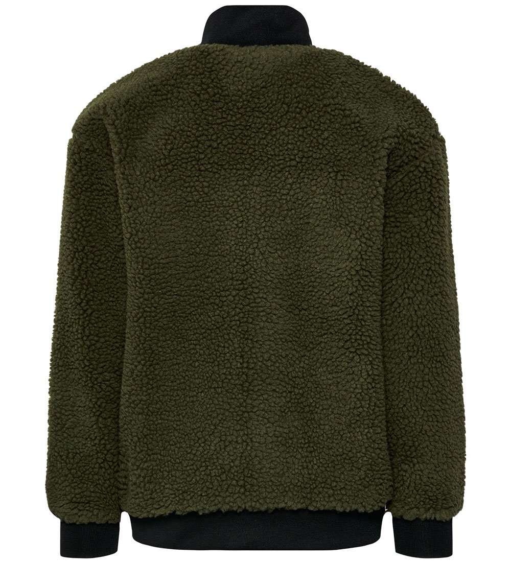 Hummel Fleece Jacket - hmlEvan - Olive Night