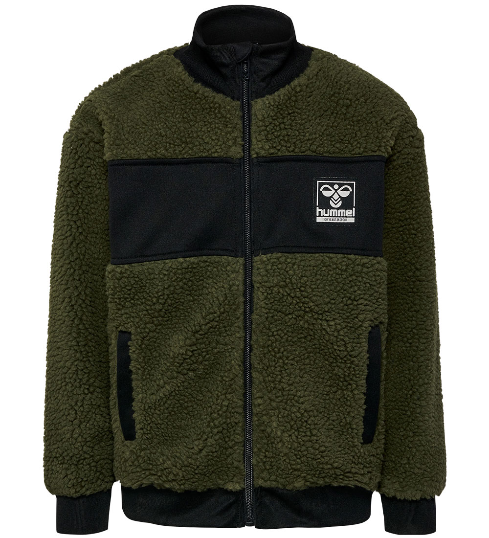 Hummel Fleece Jacket - hmlEvan - Olive Night