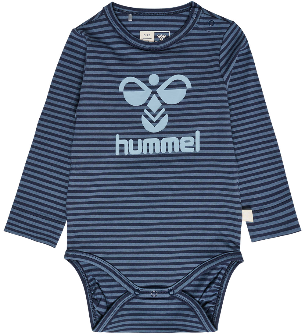 Hummel Bodysuit l/s - hmlMulle - Bering Sea