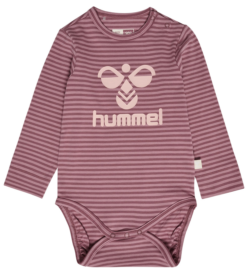 Hummel Bodysuit l/s - hmlMulle - Rose Brown
