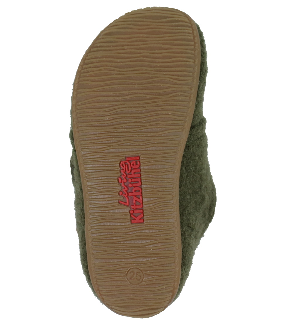 Living Kitzbühel Slippers - Wool - Monster - Moss
