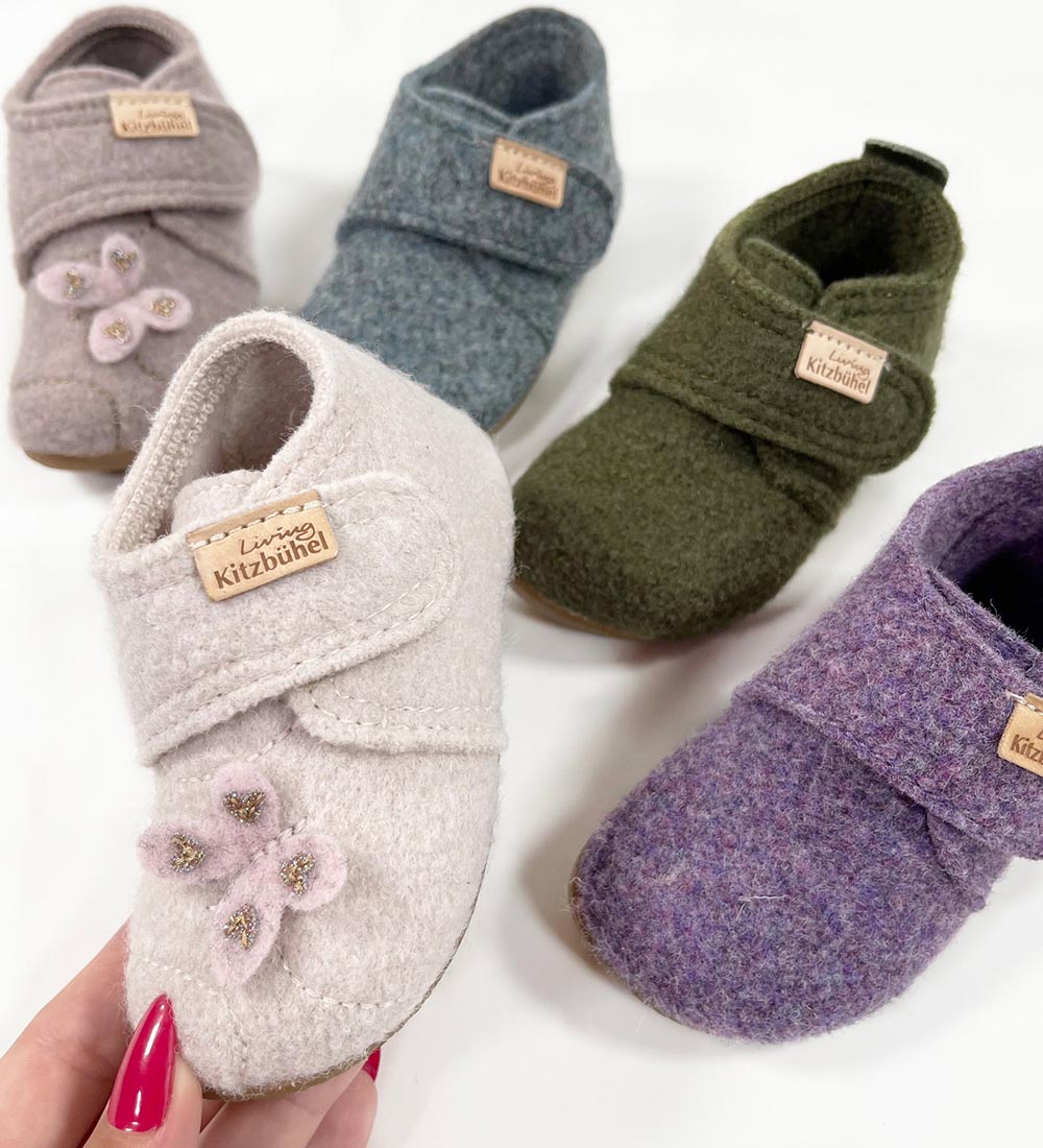 Living Kitzbühel Slippers - Wool - Clay