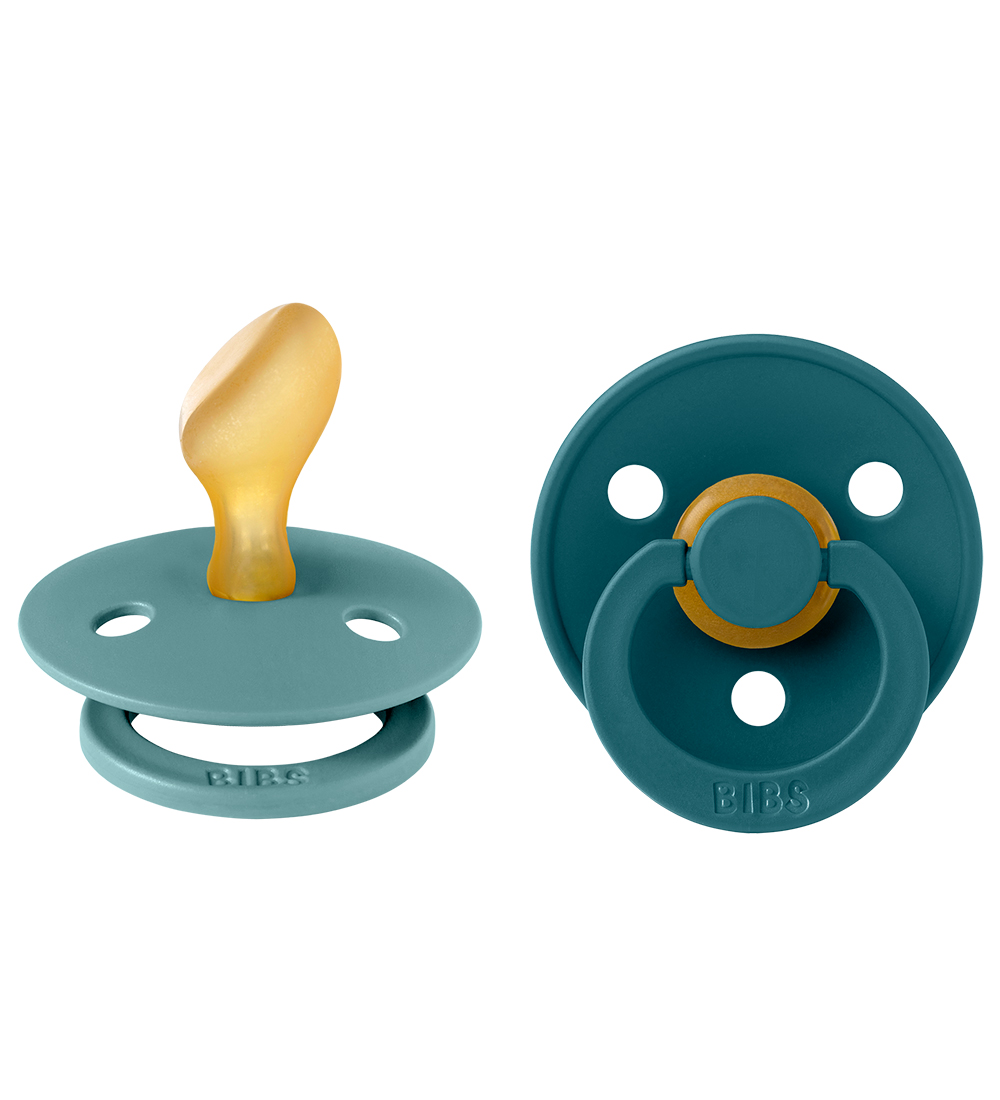BIBS Colour Schnuller - 2er-Pack - Gr. 2 - Anatomisch - Island S