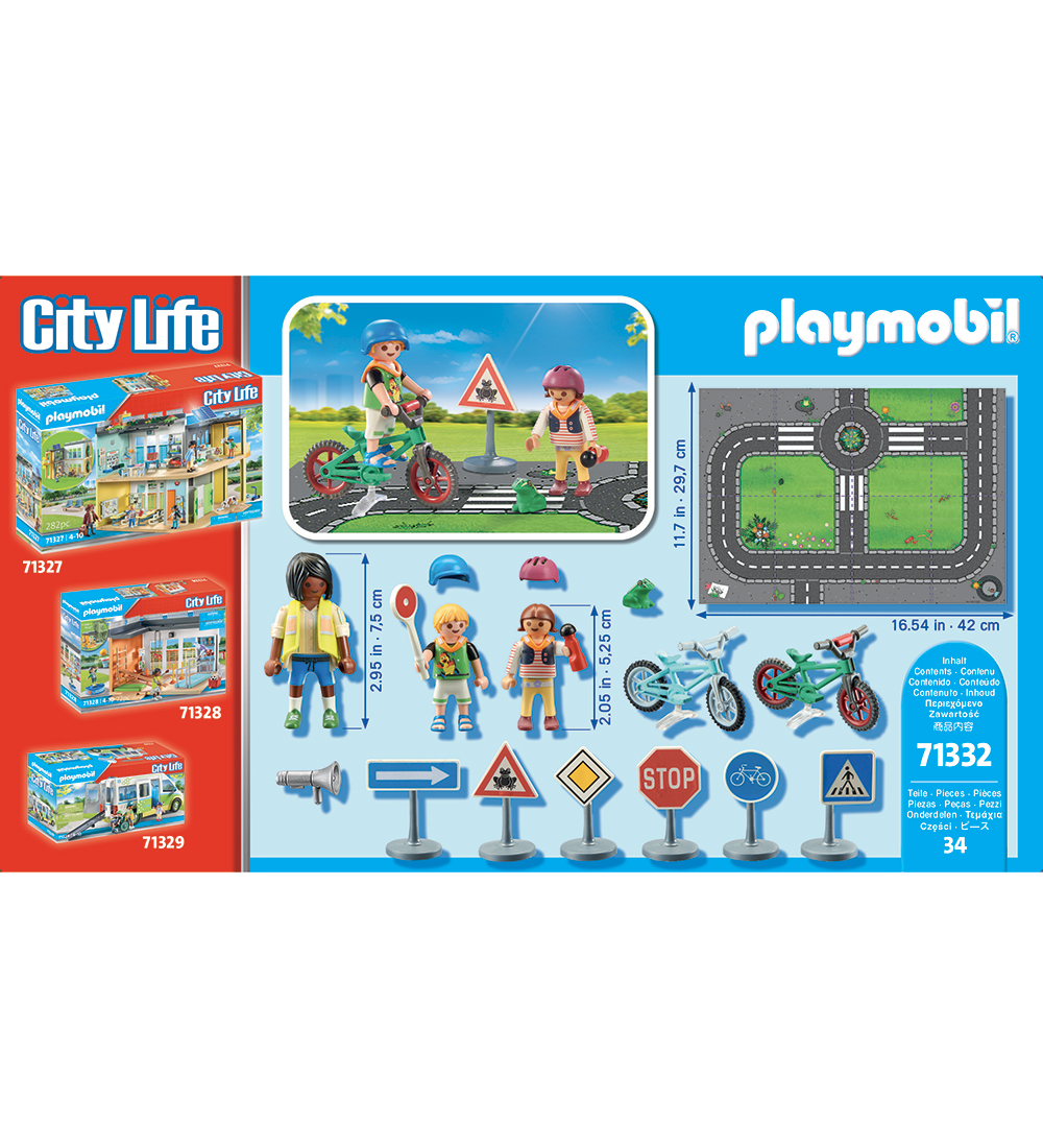 Playmobil City Life - Cykelträning - 71332 - 34 Delar