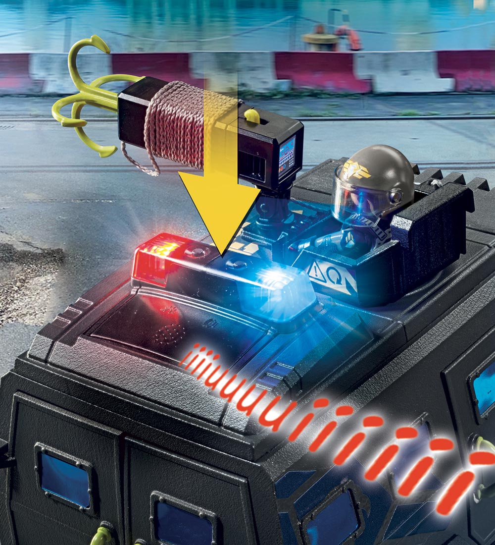 Playmobil City Action - SWAT-ATV - 71144 - 73 Parts