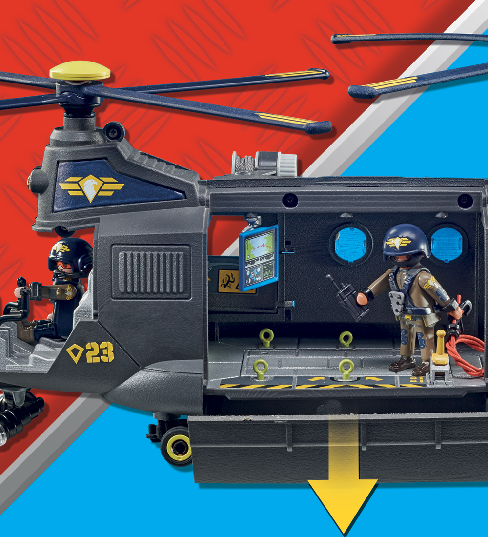 Playmobil City Action - SWAT räddningsplan - 71149 - 117 Delar
