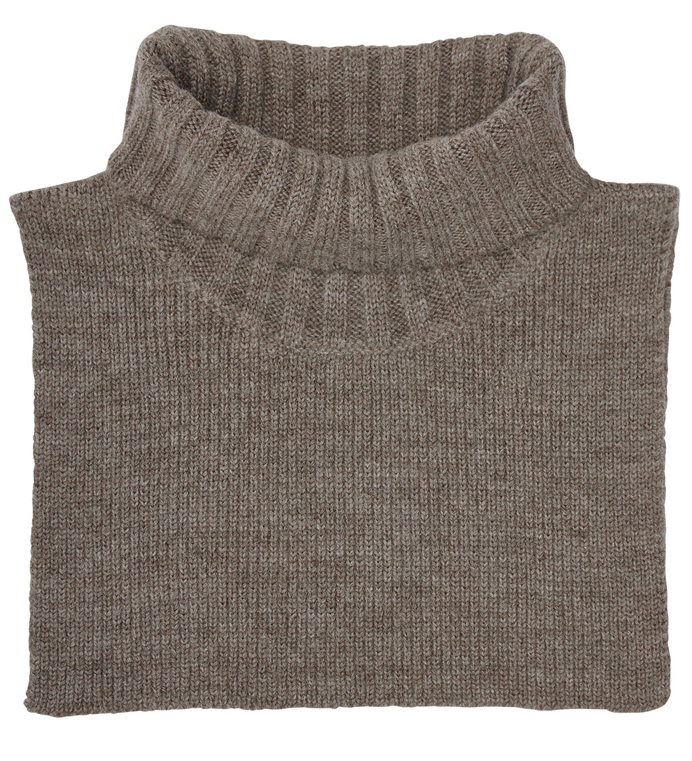 FUB Neck Warmer - Wool - Rib - Beige Melange