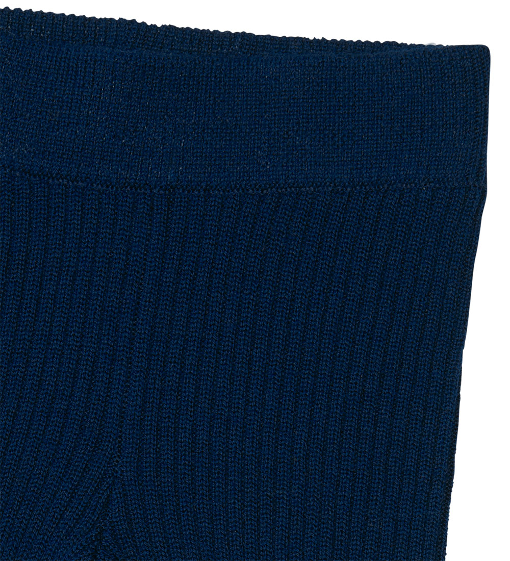 FUB Leggings - Wool - Rib - Royal Blue