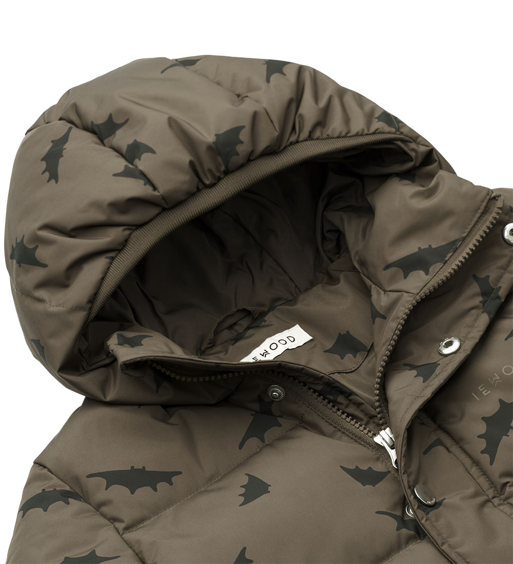 Liewood Down Jacket - Pallet - Bats/Khaki