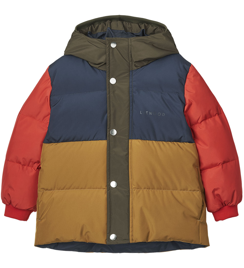 Doudoune Liewood - Palle - Army Brown/Multi Mix