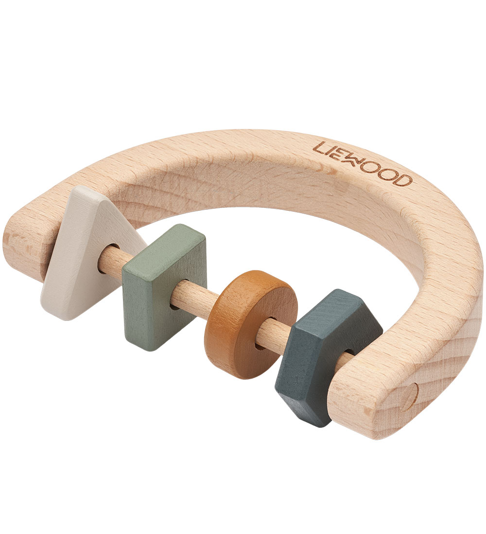 Liewood Rattle - Bryn Rattle - Faune Green Multi Mix