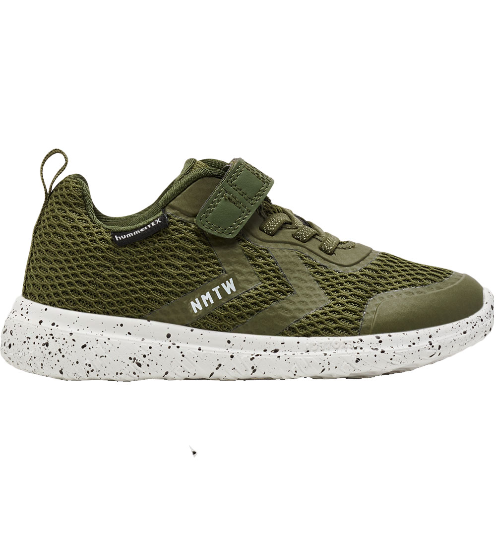 Baskets Hummel - Actus Tex Recycled Jr - Forêt Nuit
