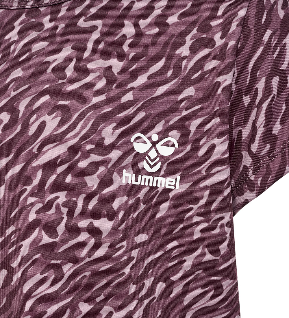 Hummel T-shirt - hmlNANNA - Rose Brown