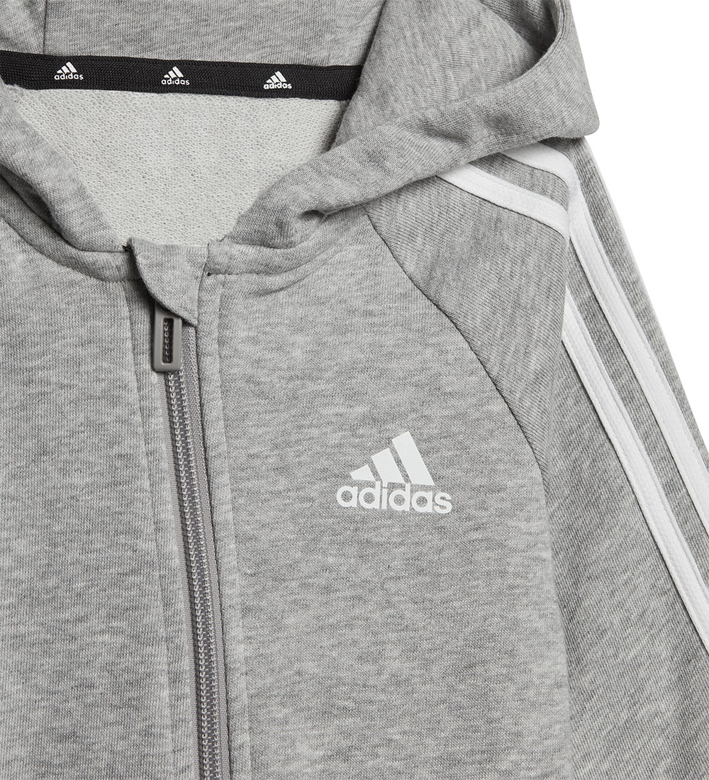 adidas Performance Jumpsuit - I 3S FT ONESIE - Grå/Hvit