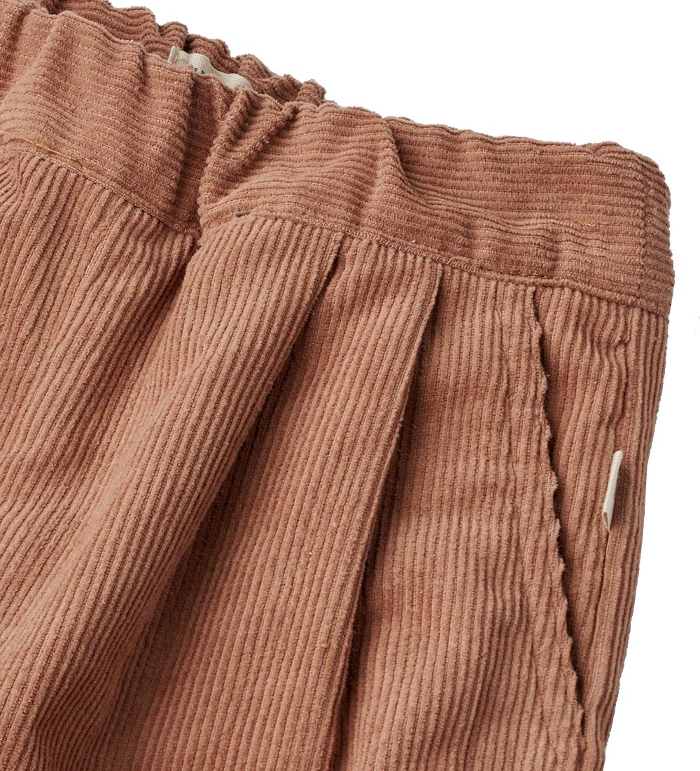 Wheat Corduroy Trousers - Tricia - Berry Dust