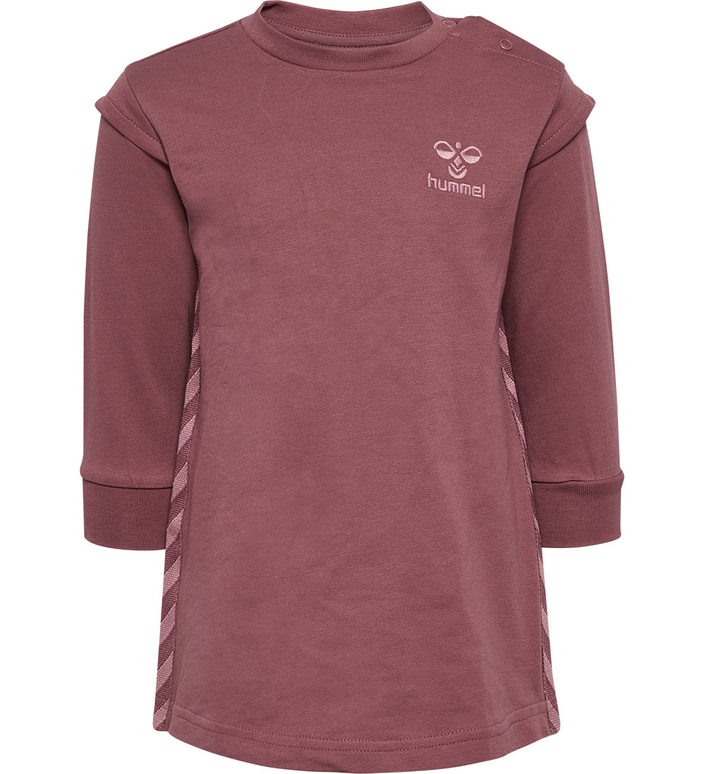 Hummel Sweat Dress - hmlOlga - Rose Brown