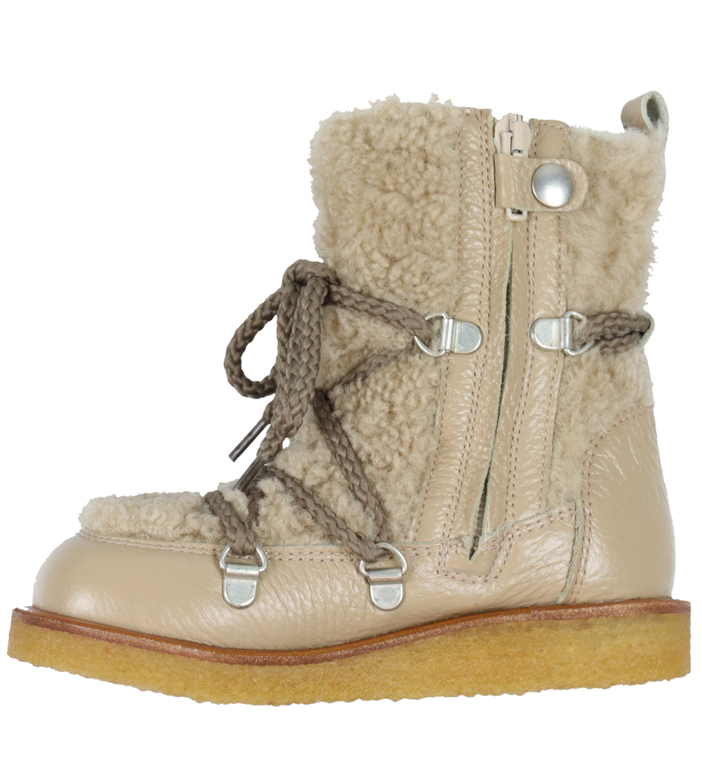 Angulus Winter Boots w. Lining - Sand
