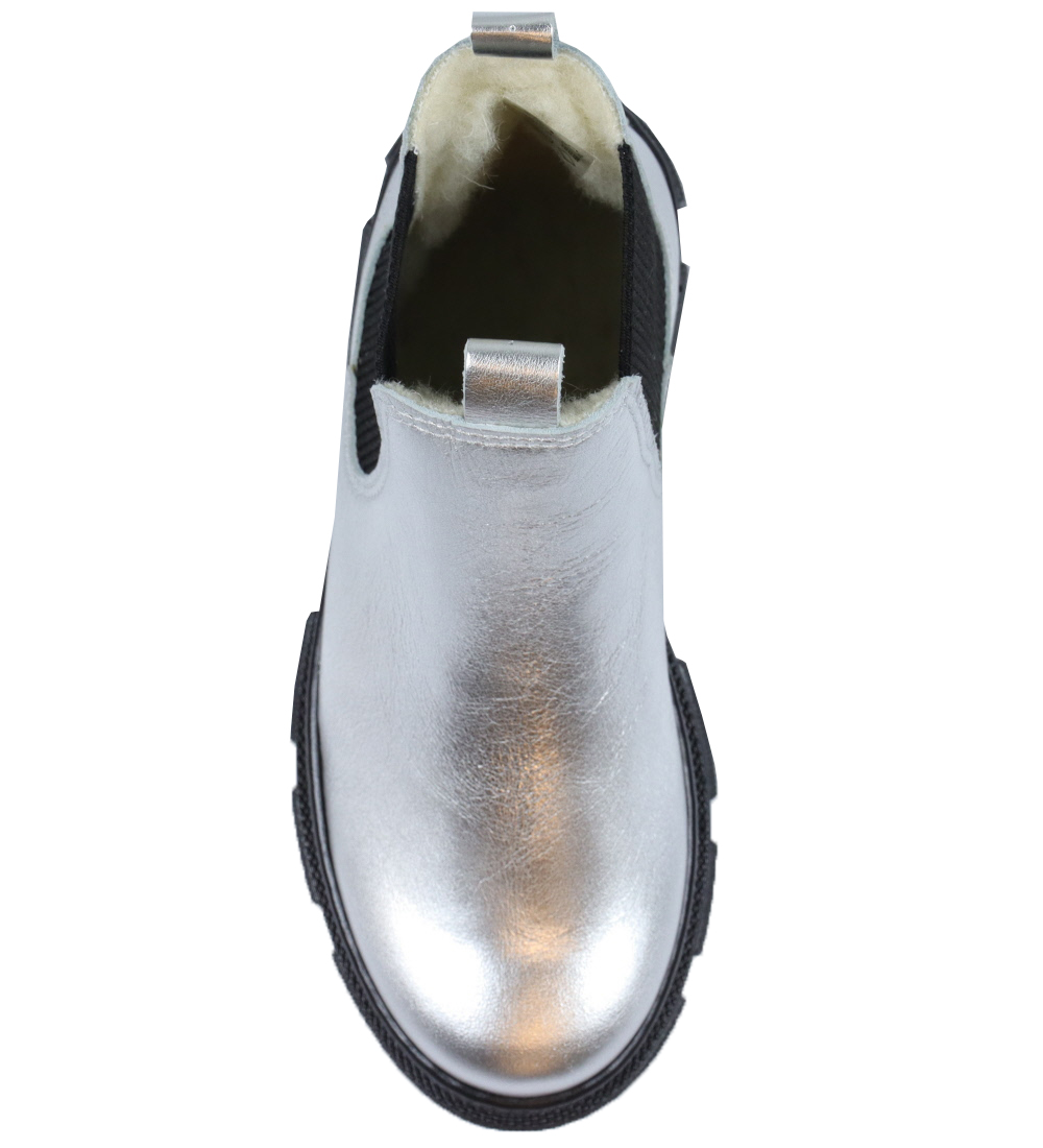 Angulus Winter Boots w. Lining - Chelsea - Silver