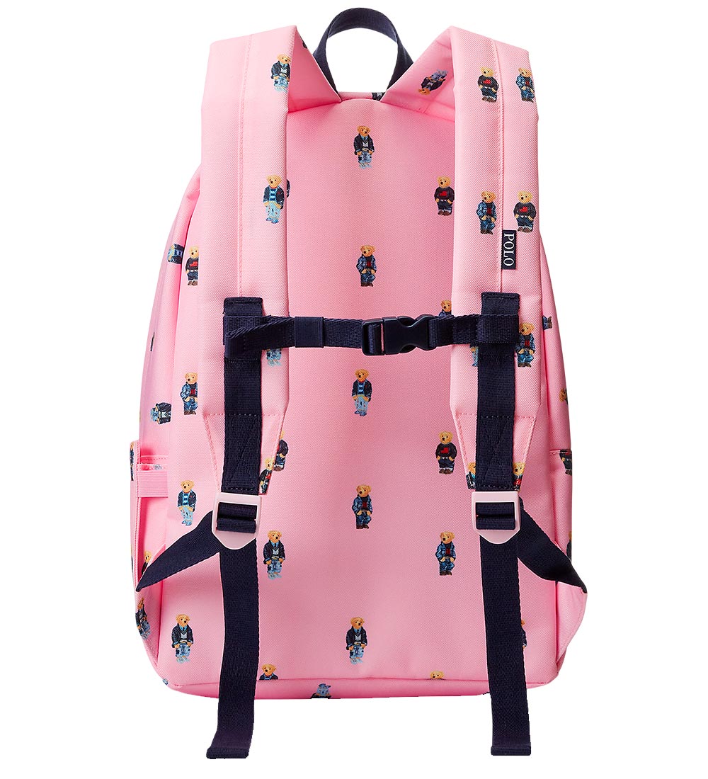 Polo Ralph Lauren Backpack - Carmel Pink w. Soft Toys