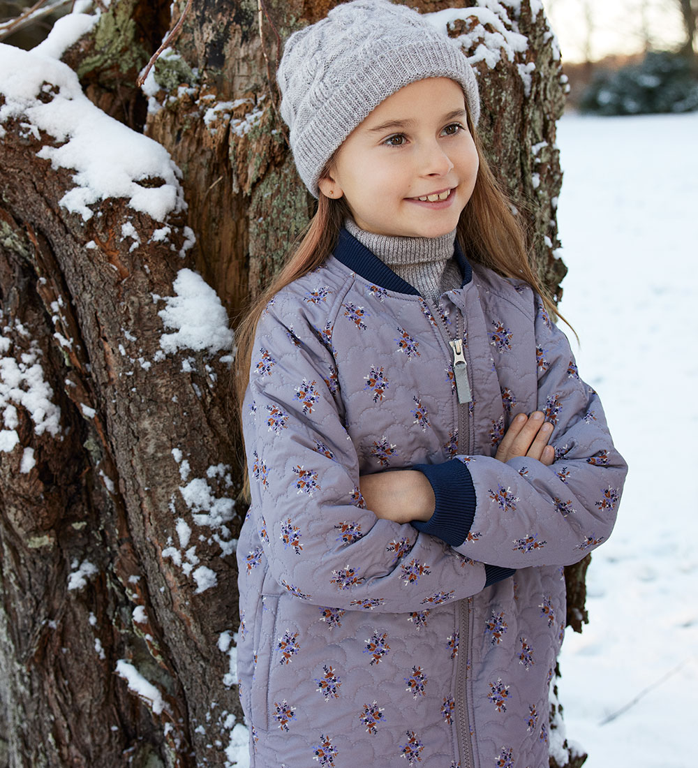 Noa Noa miniature Thermo Jacket - Mini Girl BiancaNNM - Print La