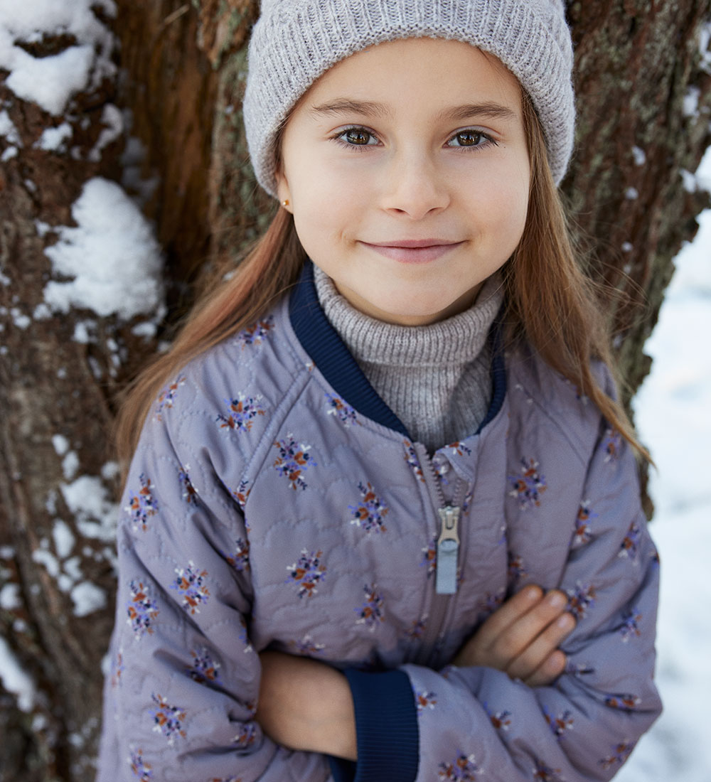 Noa Noa miniature Thermo Jacket - Mini Girl BiancaNNM - Print La