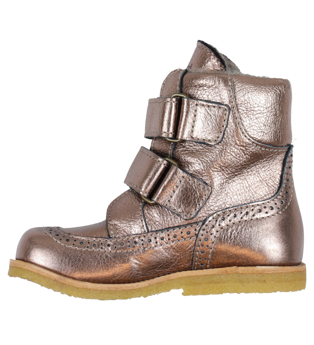 Bisgaard Vinterkängor - Elba - Tex - Rose Gold Metalic