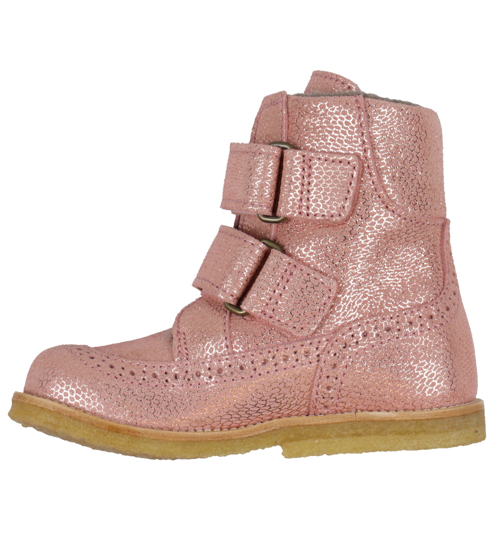 Bisgaard Winter Boots - Elba - Tex - Pink w. Glitter
