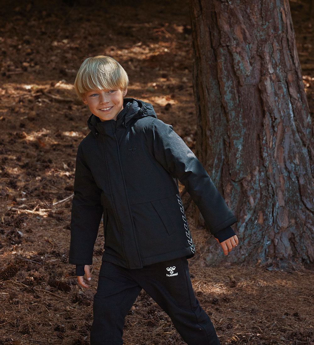 Hummel Winter Coat - hmlUrban Tex - Black