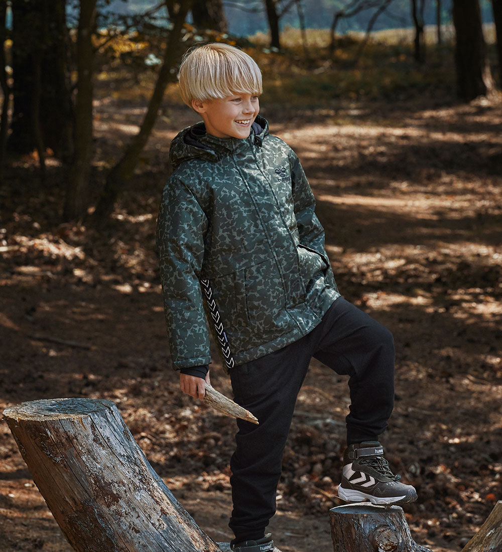 Hummel Vinterjacka - hmlUrban Tex - Olive Natt