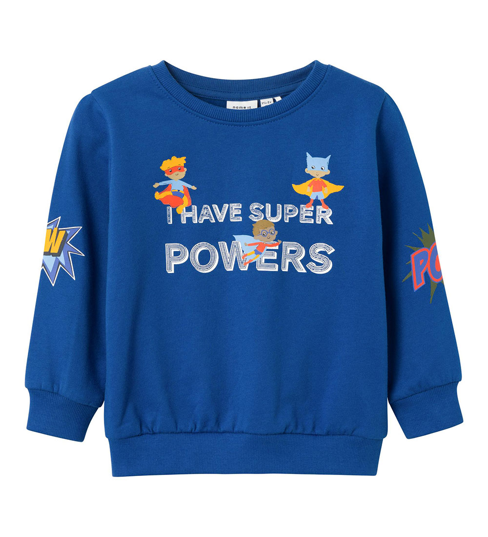 Name It Sweatshirt - NmmLudvig - True Blue