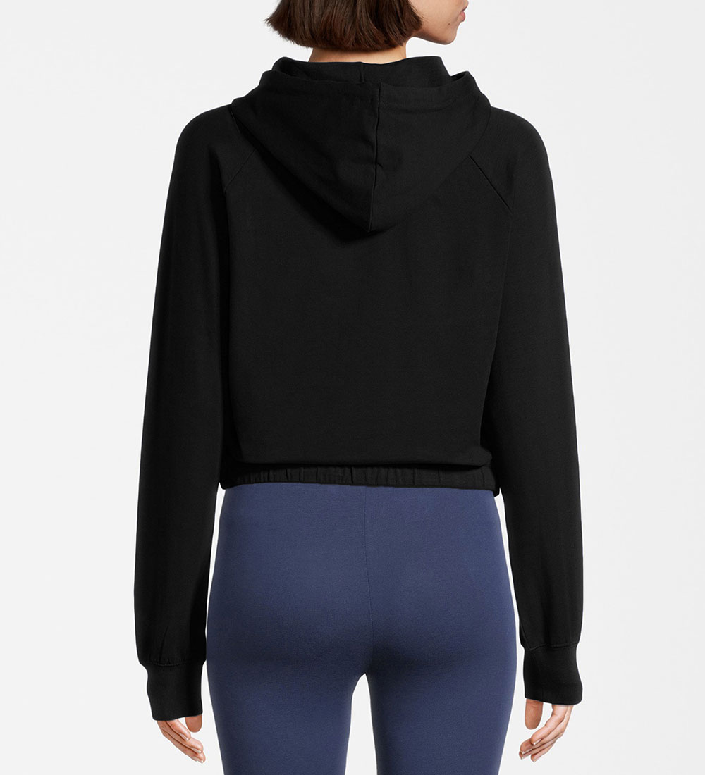 Fila Hoodie - Cropped - Baalberge - Black